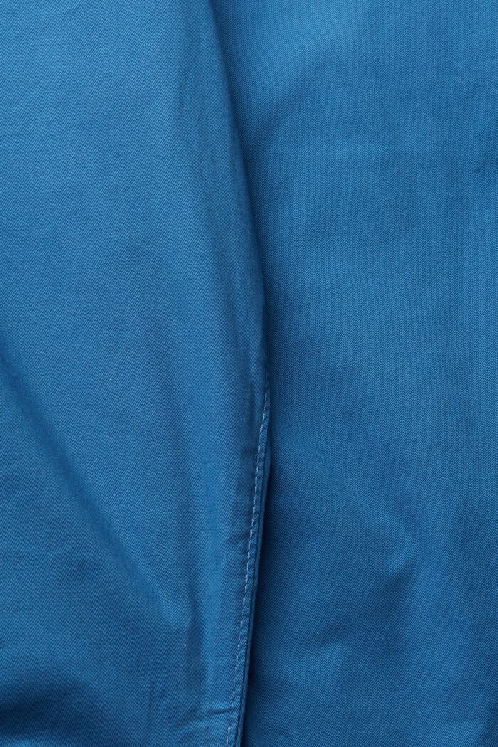 Short organic cotton trousers, BLUE, detail image number 4