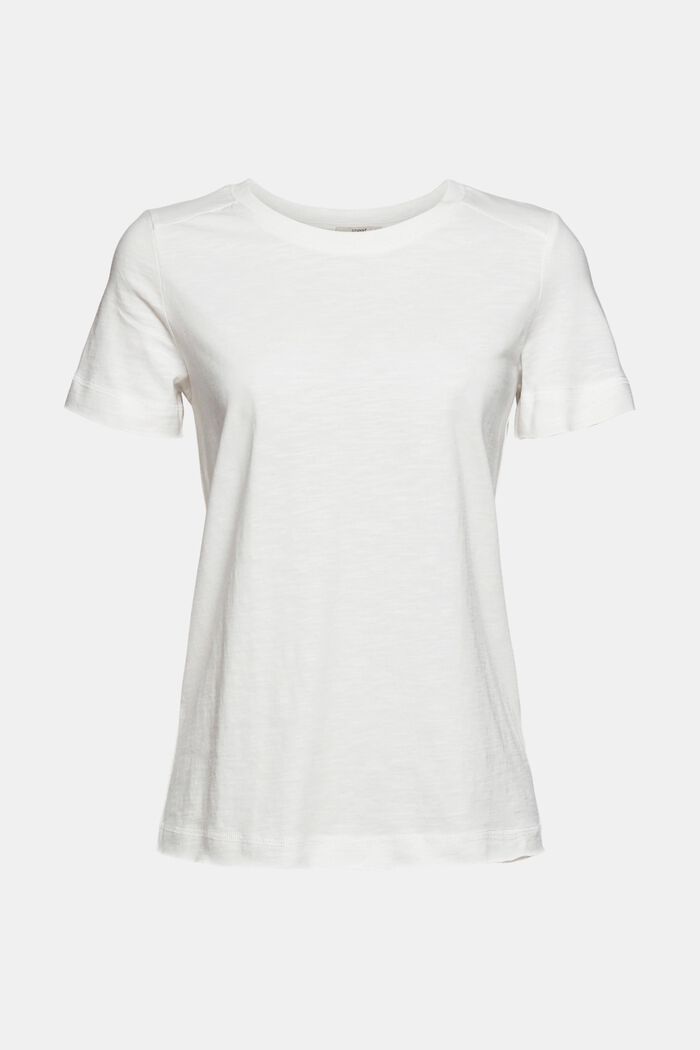 T-shirt made of 100% organic cotton, OFF WHITE, overview