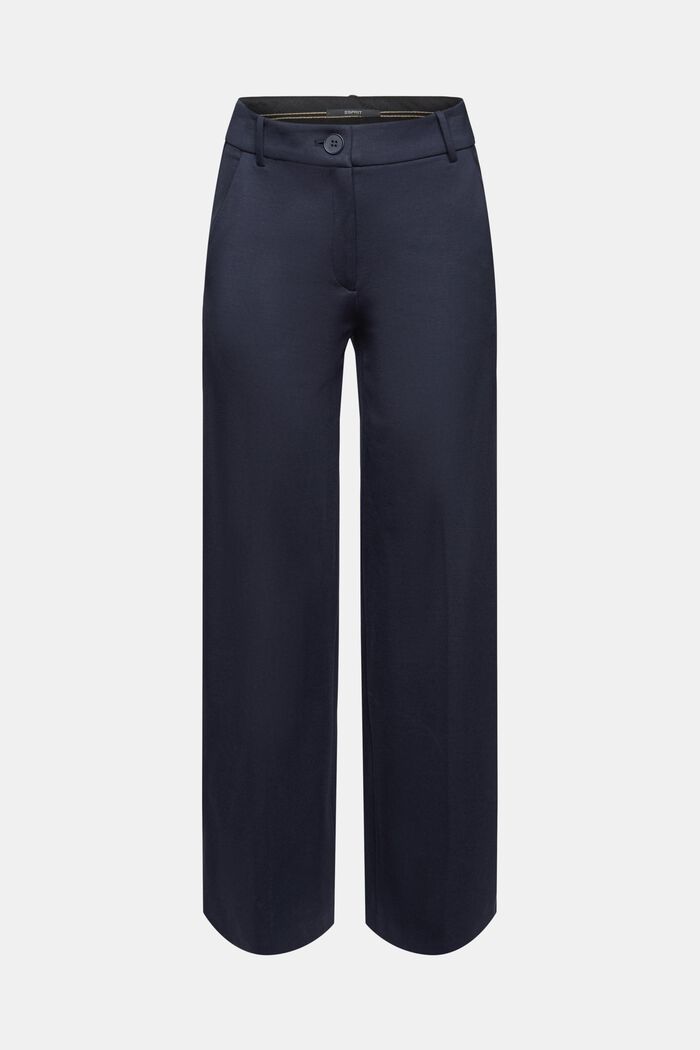 SPORTY PUNTO Mix & Match straight leg trousers, NAVY, detail image number 1