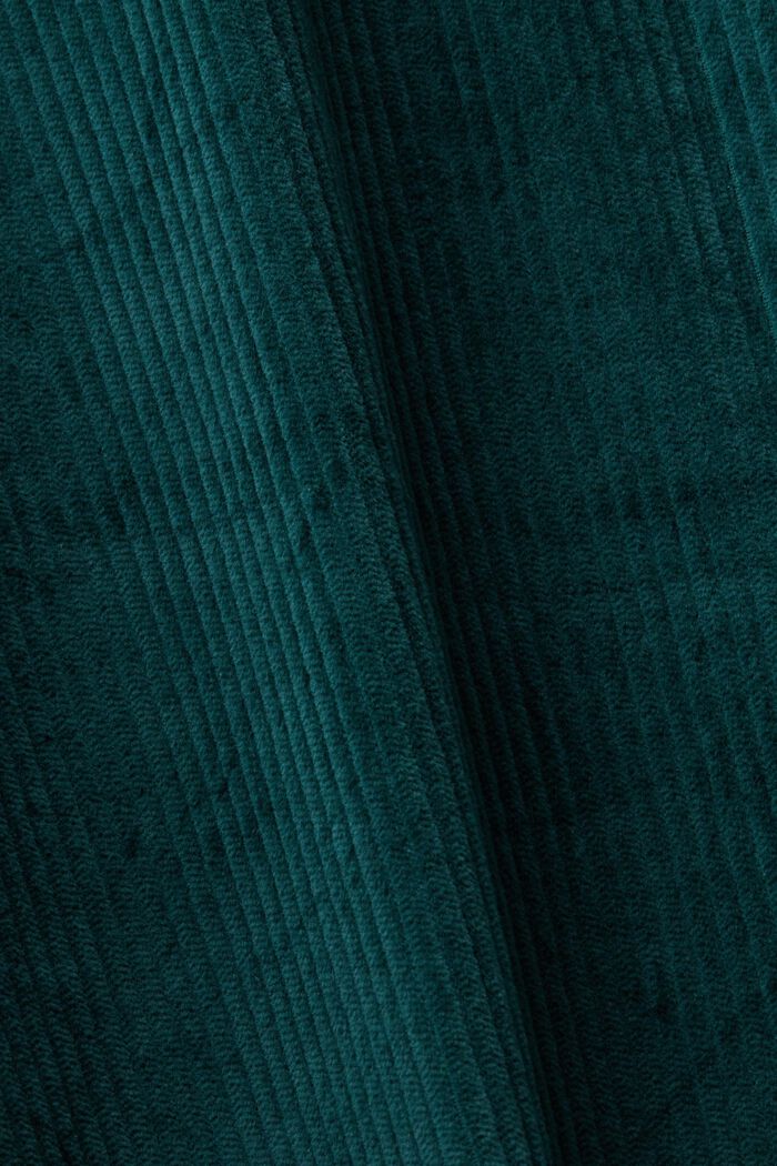 Oversized Corduroy Blazer, EMERALD GREEN, detail image number 5