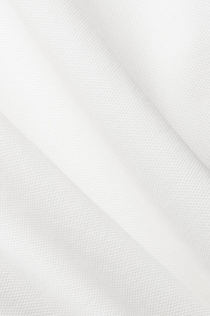 Long sleeve piqué polo shirt, OFF WHITE, detail image number 1