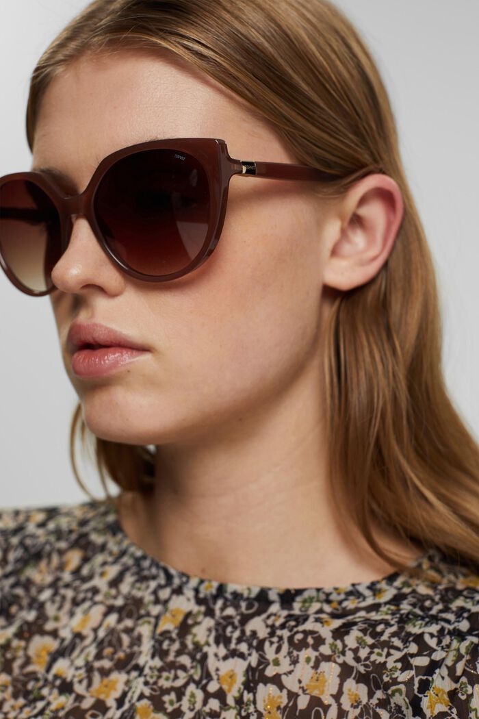 sunglasses, BROWN, detail image number 2