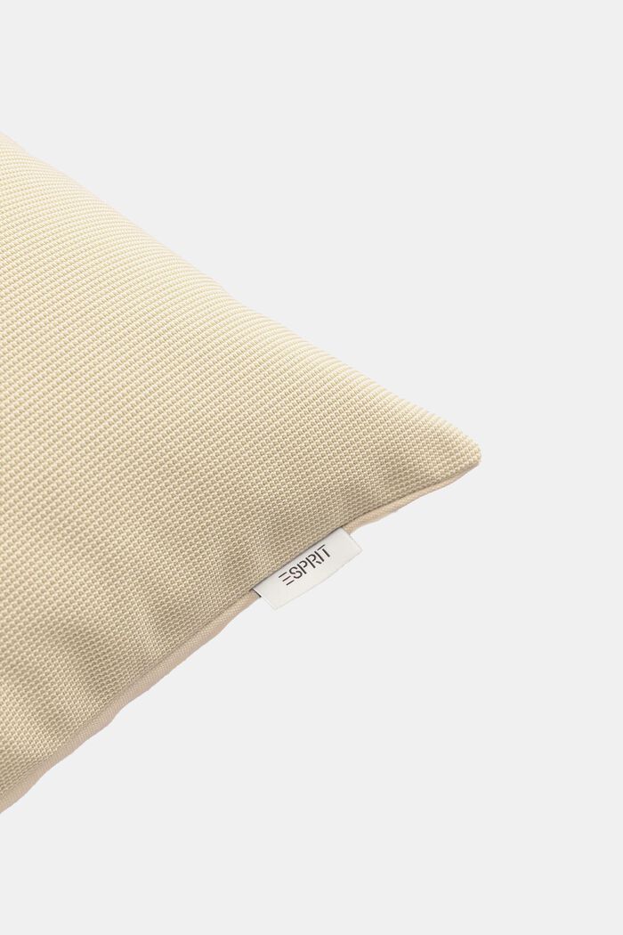 Textured cushion cover, BEIGE, detail image number 1