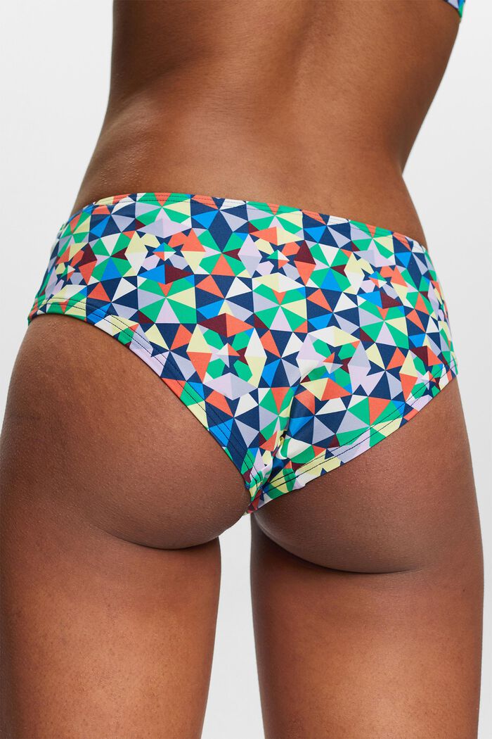Recycled: multi-coloured bikini bottoms, GREEN, detail image number 3