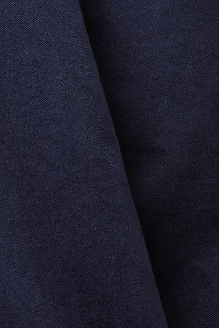 Cotton Straight Chino Pants, NAVY, detail image number 5