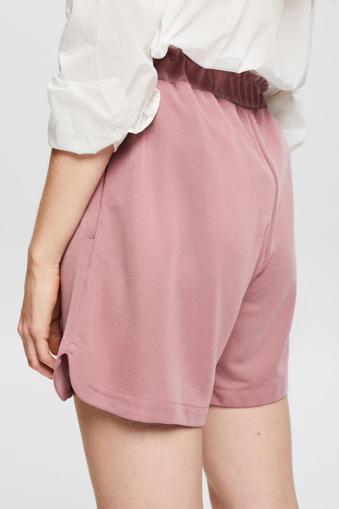 Containing TENCEL™: Jersey shorts, MAUVE, detail image number 5