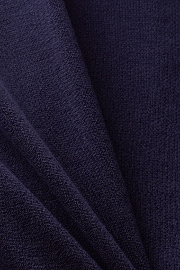 Short-Sleeve Sweater, NAVY, detail image number 5