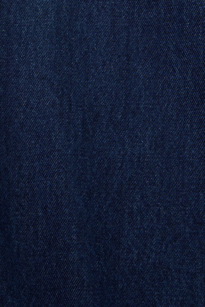 Relaxed fit jeans shirt, BLUE MEDIUM WASHED, detail image number 5