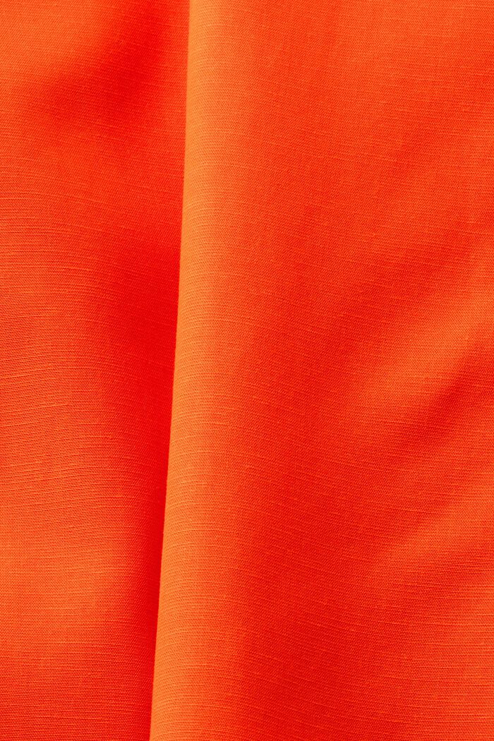 Mix and Match Single-Breasted Blazer, BRIGHT ORANGE, detail image number 5