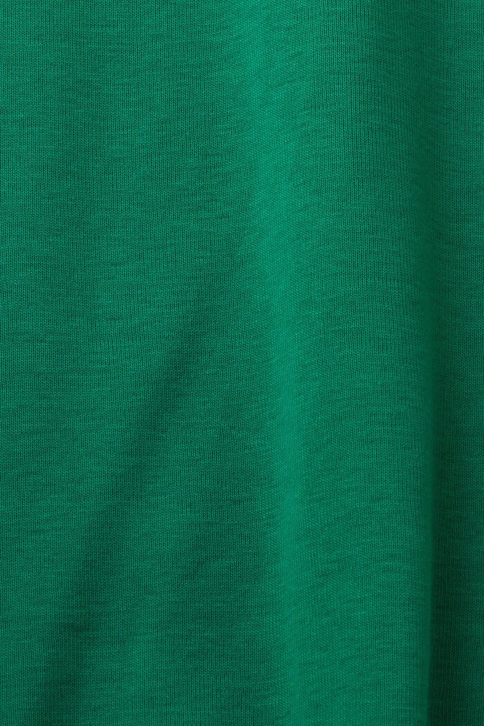 Logo Cotton-Jersey T-Shirt, DARK GREEN, detail image number 5