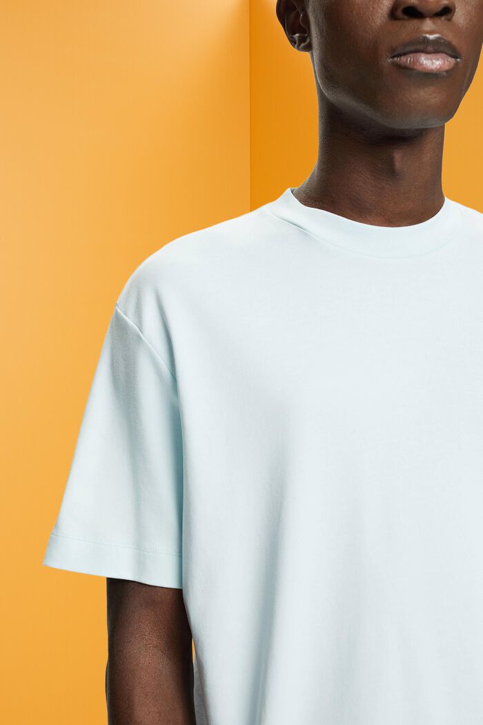 Sustainable cotton T-shirt, LIGHT AQUA GREEN, detail image number 2