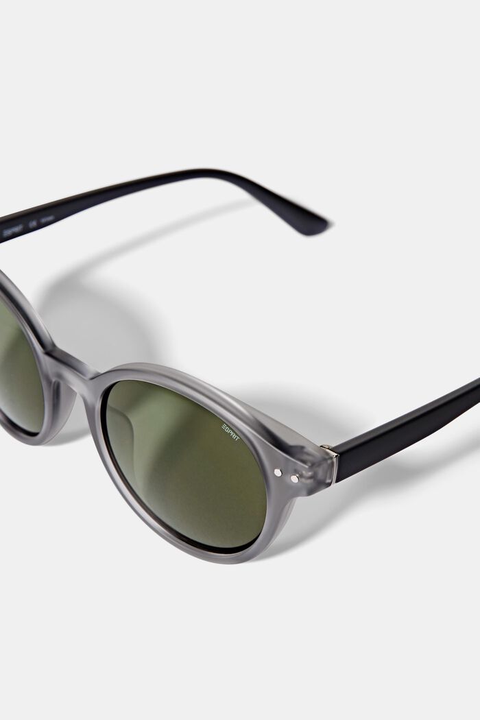 Sunglasses with round lenses, GRAY, detail image number 1