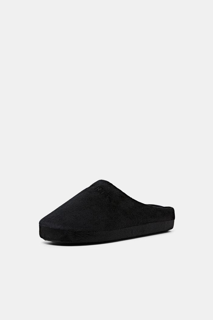 Basic home slippers, BLACK, detail image number 2