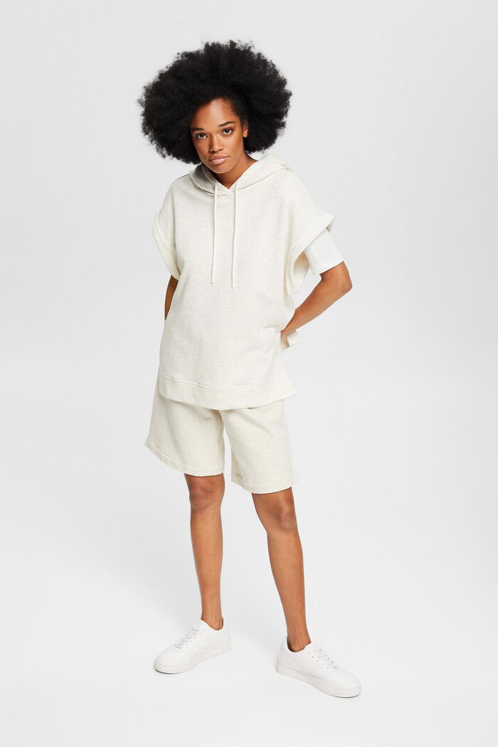 Bermuda-length shorts, OFF WHITE, detail image number 1