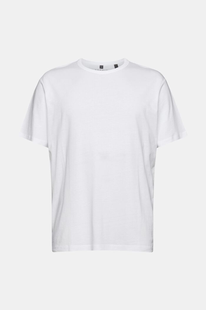Containing TENCEL™: oversized T-shirt, WHITE, detail image number 5