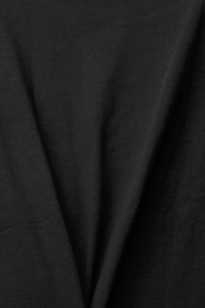 Pyjama T-shirt, BLACK, detail image number 1