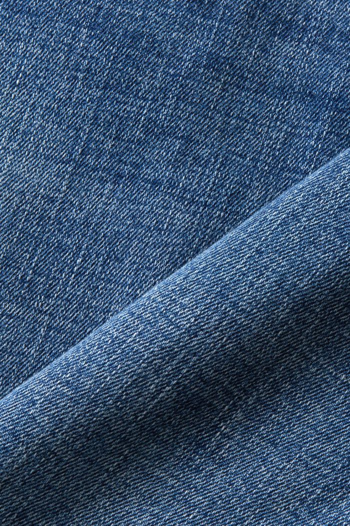 Recycled: mid-rise skinny fit stretch jeans, BLUE MEDIUM WASHED, detail image number 5