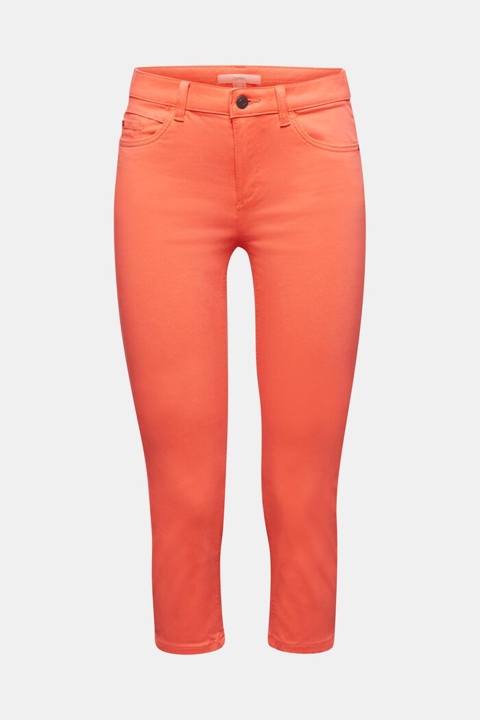 Soft Capri trousers with Lycra® xtra life™, CORAL, detail image number 0