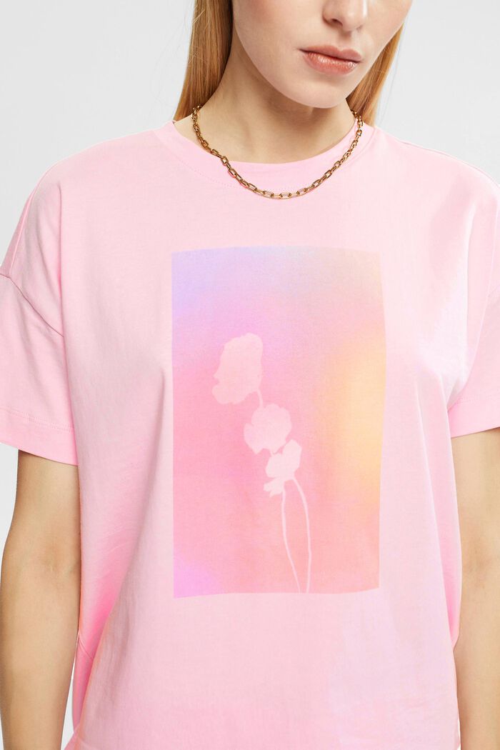 T-shirt with print, LIGHT PINK, detail image number 3