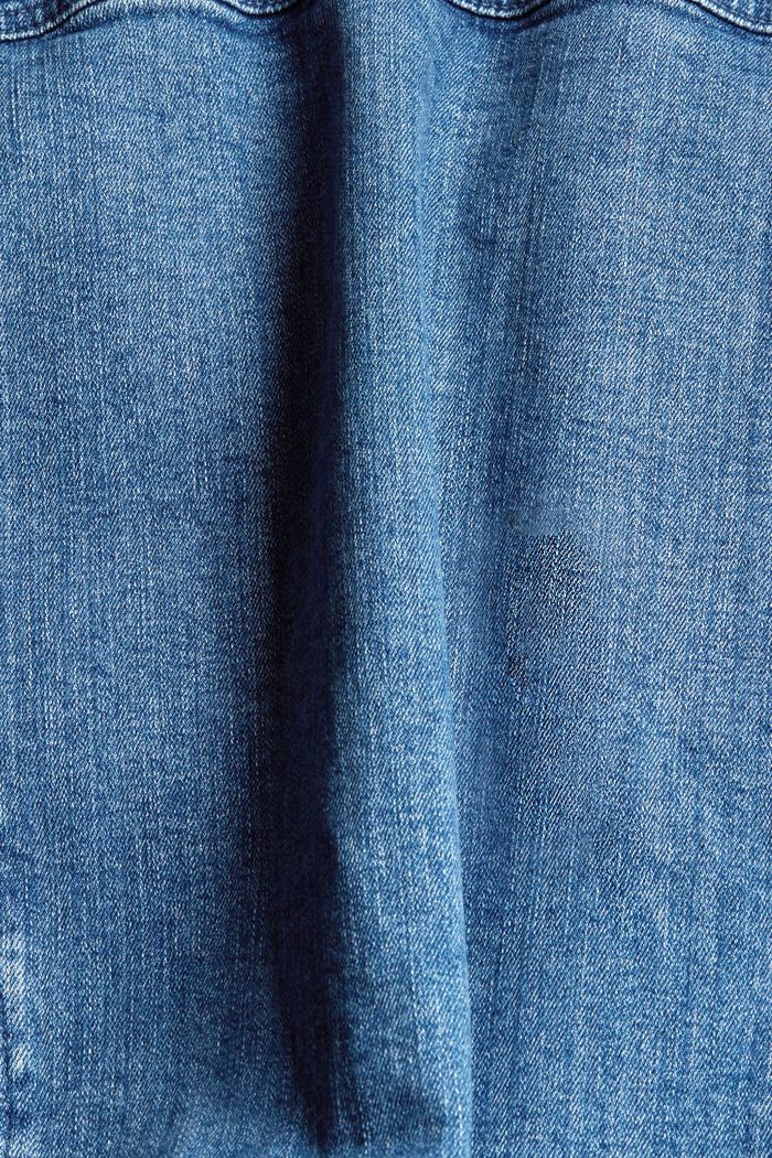 Oversized denim jacket, BLUE MEDIUM WASHED, detail image number 4