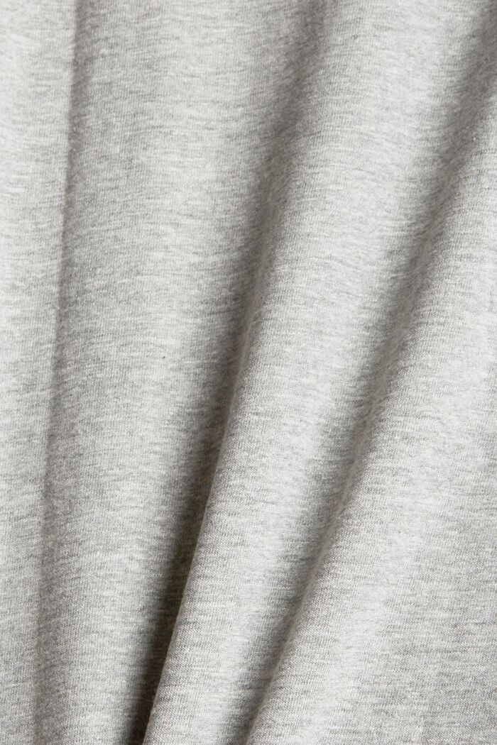 Jersey T-shirt with a large front print, MEDIUM GREY, detail image number 3