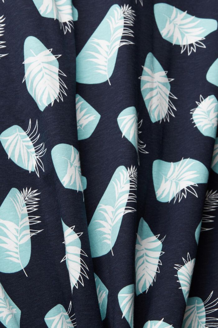Jersey shirt with a print, NAVY, detail image number 5