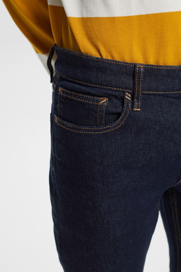 Recycled: slim jeans, BLUE RINSE, detail image number 2