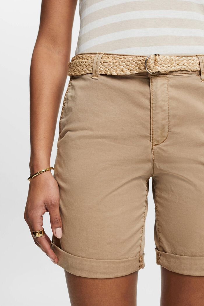 Chino Shorts, TAUPE, detail image number 2