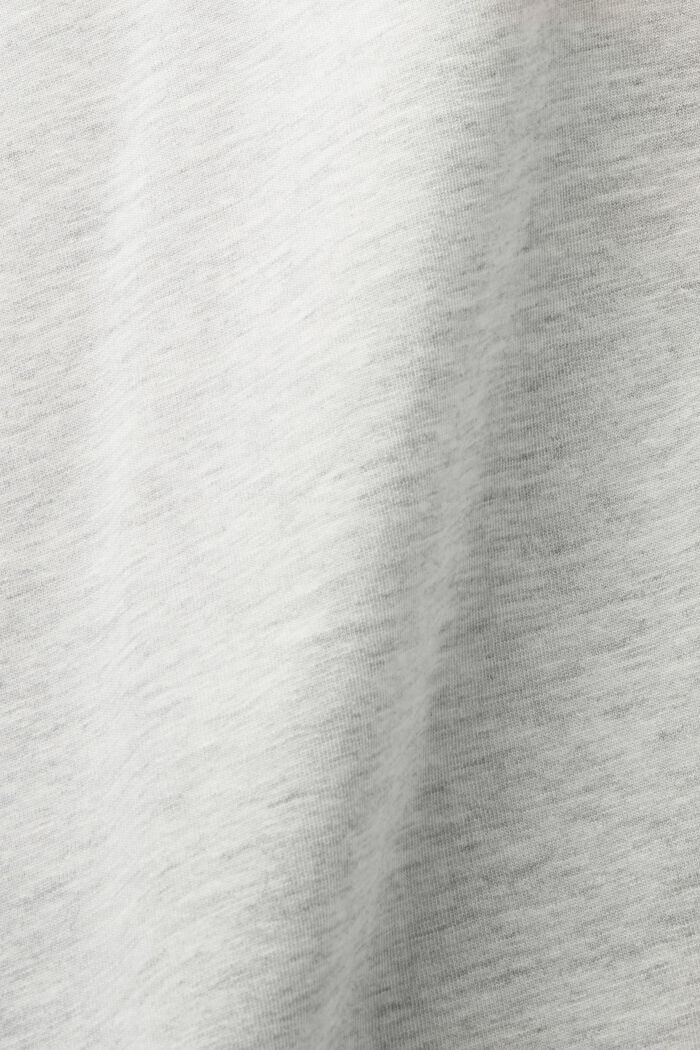 Melange Crewneck T-Shirt, ICE, detail image number 5