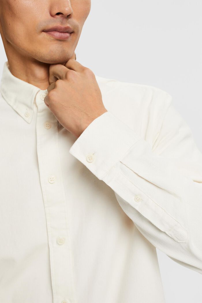 Corduroy shirt, 100% cotton, ICE, detail image number 1