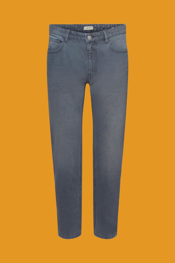 Relaxed slim fit jeans, GREY BLUE, detail image number 7