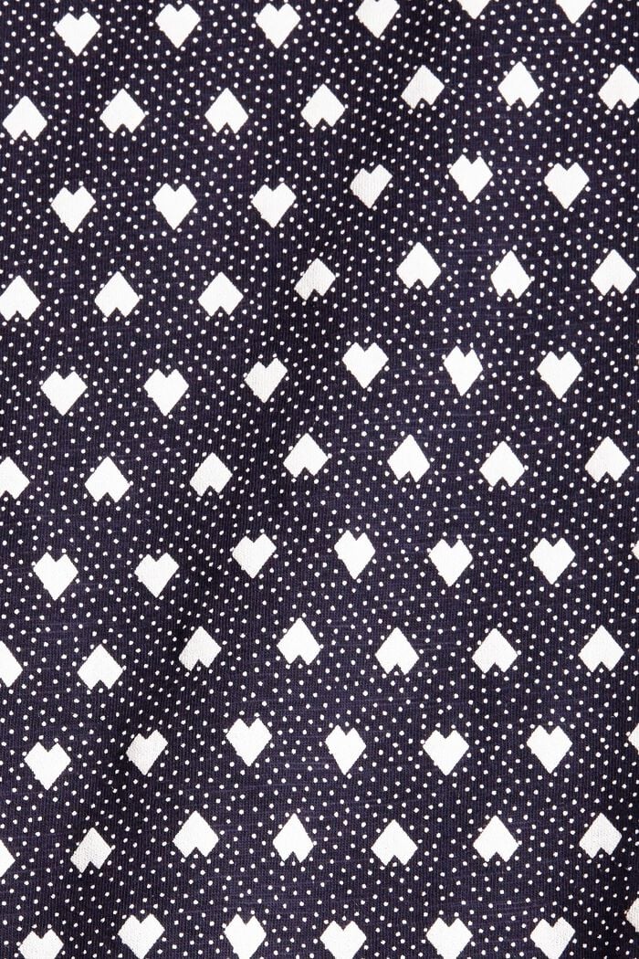 T-shirt with an all-over print, NAVY, detail image number 4