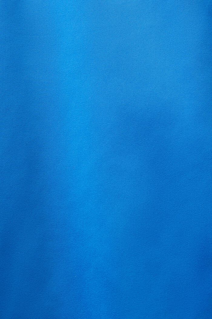 Satin Bomber Jacket, BRIGHT BLUE, detail image number 5