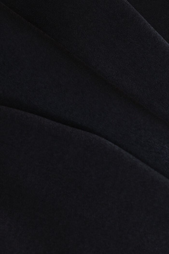Satin blouse, BLACK, detail image number 5