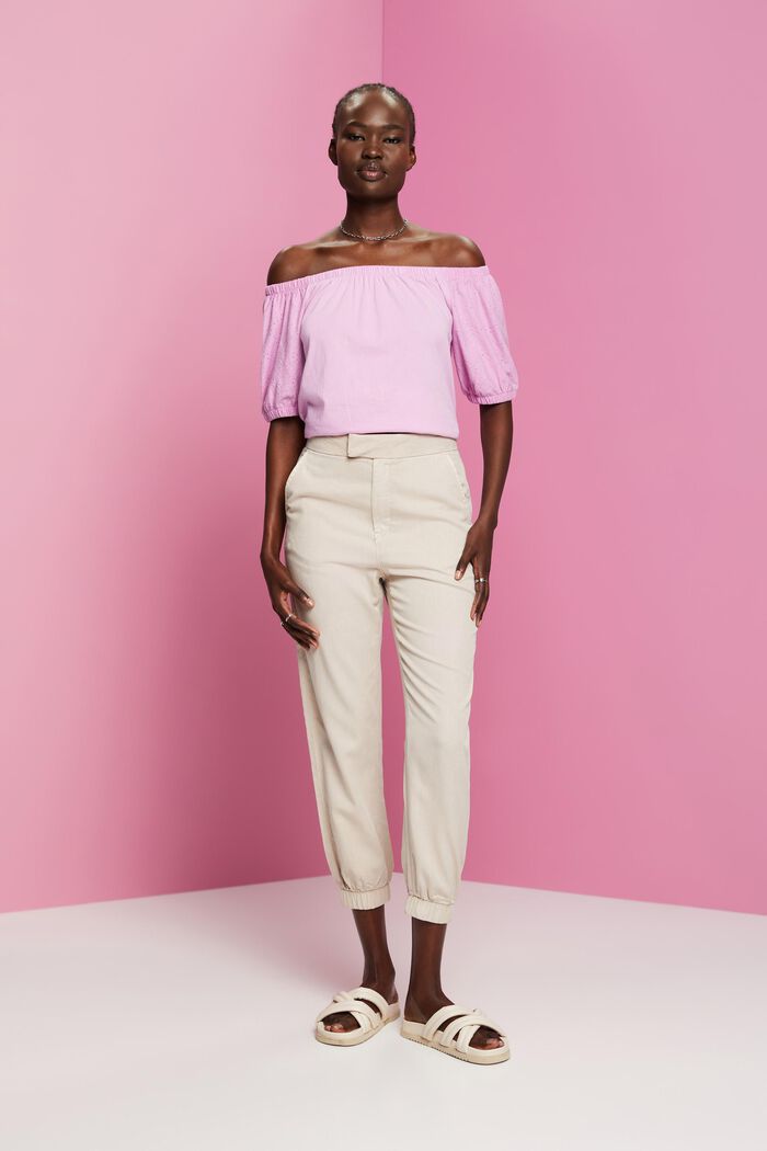 Off-the-shoulders top, LILAC, detail image number 4