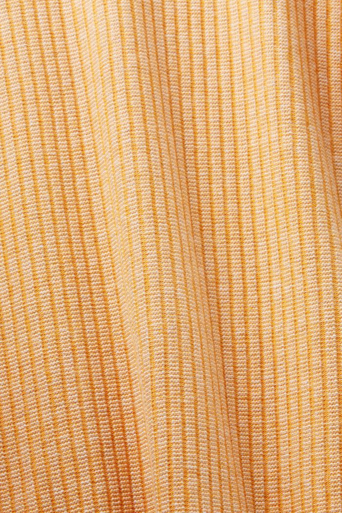 Two-coloured rib knit jumper, LIGHT ORANGE, detail image number 6