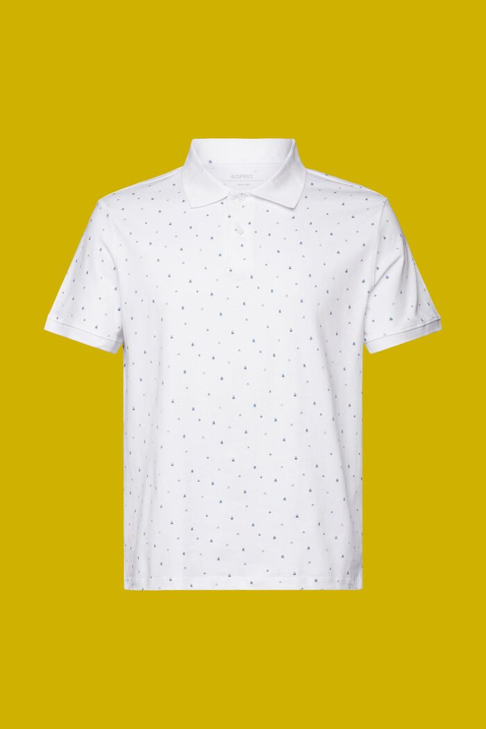 Polo shirts, WHITE, detail image number 5