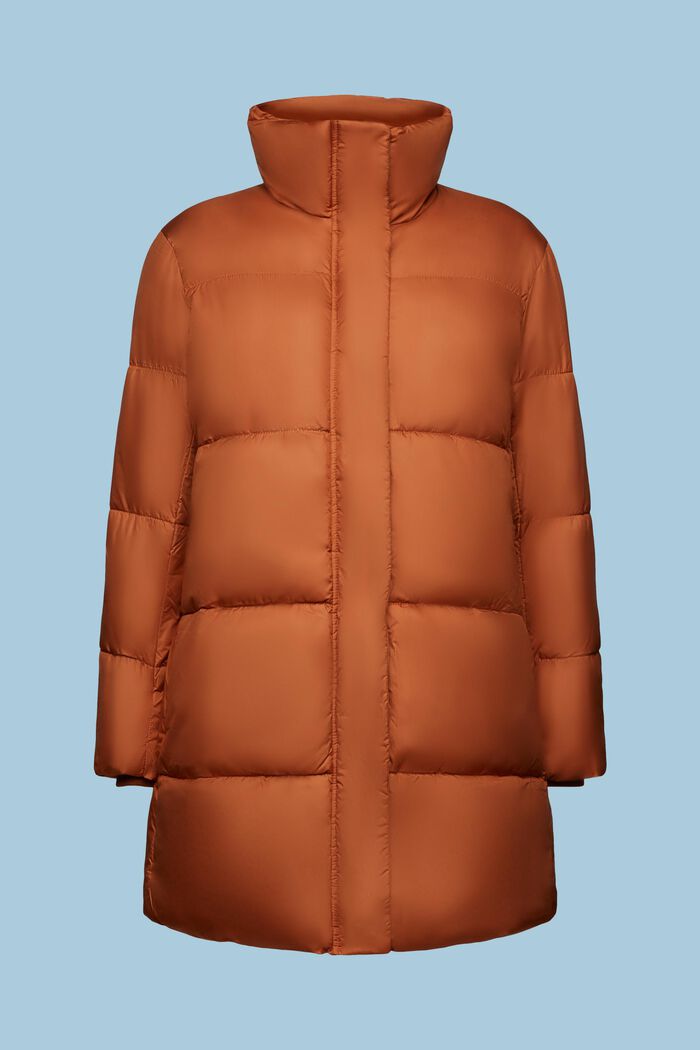 Longline Puffer Jacket, TOFFEE, detail image number 6