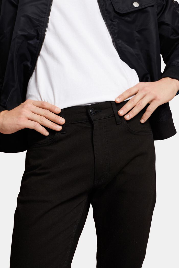 Slim fit trousers, BLACK, detail image number 2