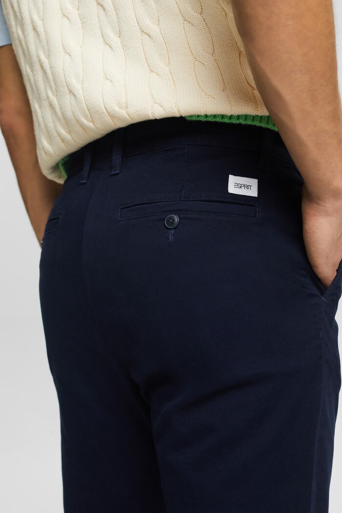 Slim-Leg Chino Pants, NAVY, detail image number 3