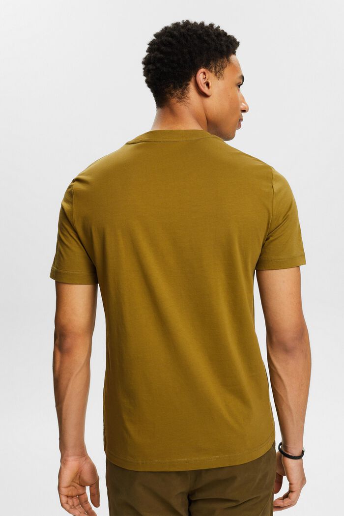 Organic Cotton Jersey T-Shirt, OLIVE, detail image number 2