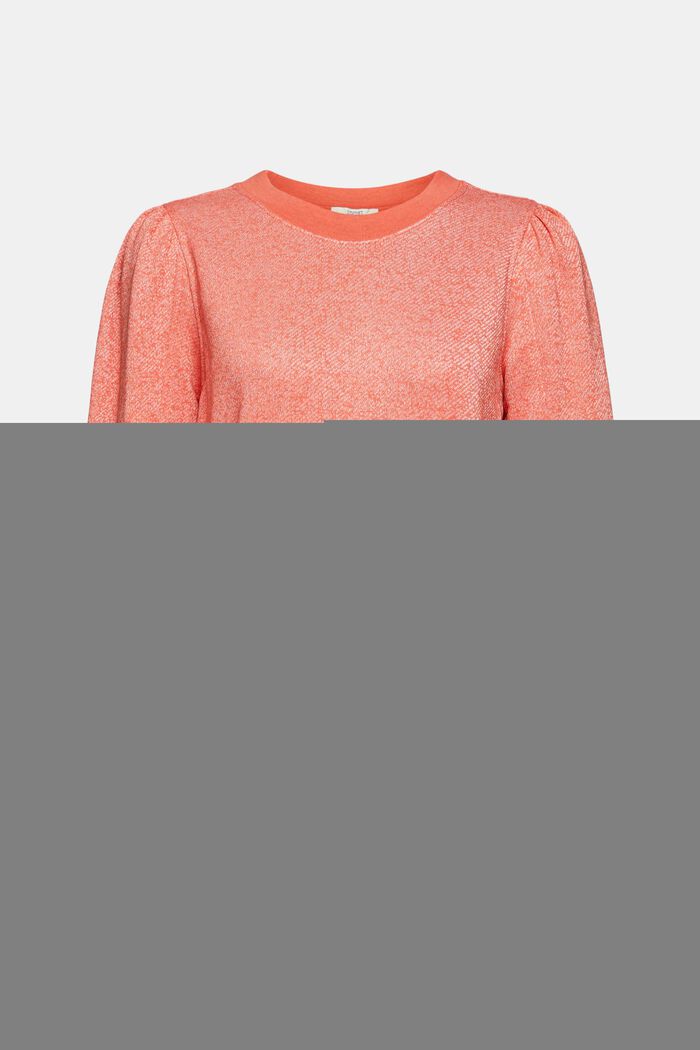 Blended cotton sweatshirt, CORAL, detail image number 5