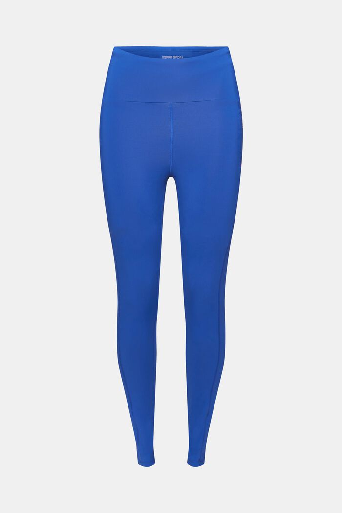 Sports leggings with E-DRY technology, BRIGHT BLUE, detail image number 7
