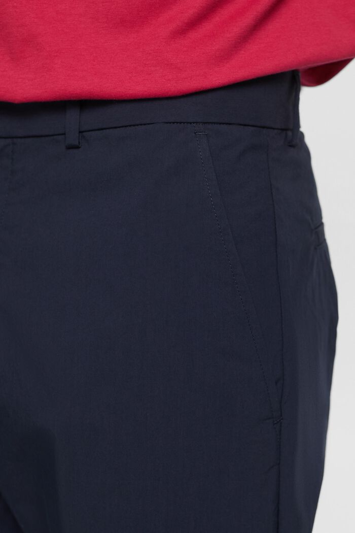 Lightweight chino trousers, cotton blend, NAVY, detail image number 2
