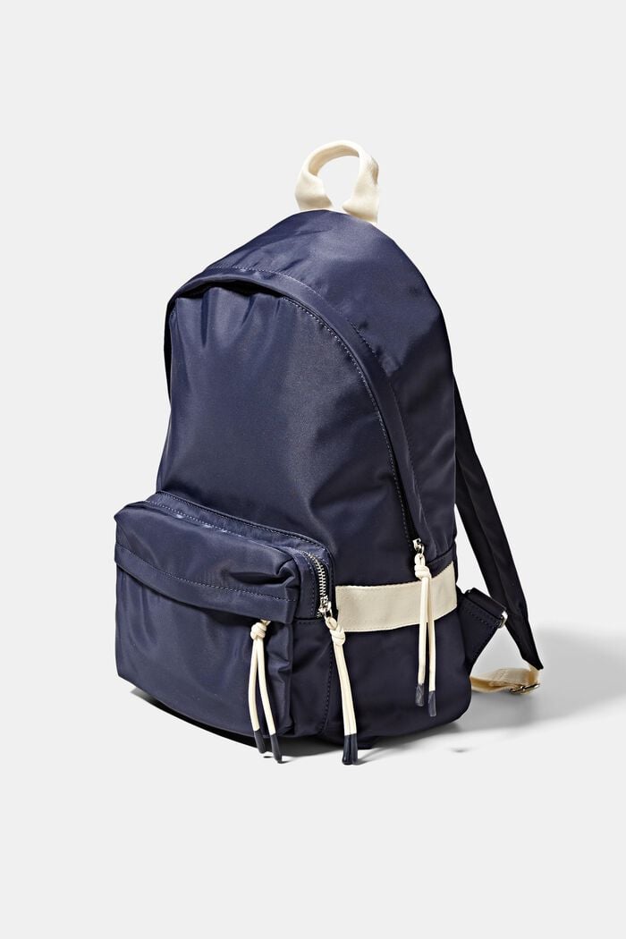 Nylon backpack, NAVY, detail image number 2