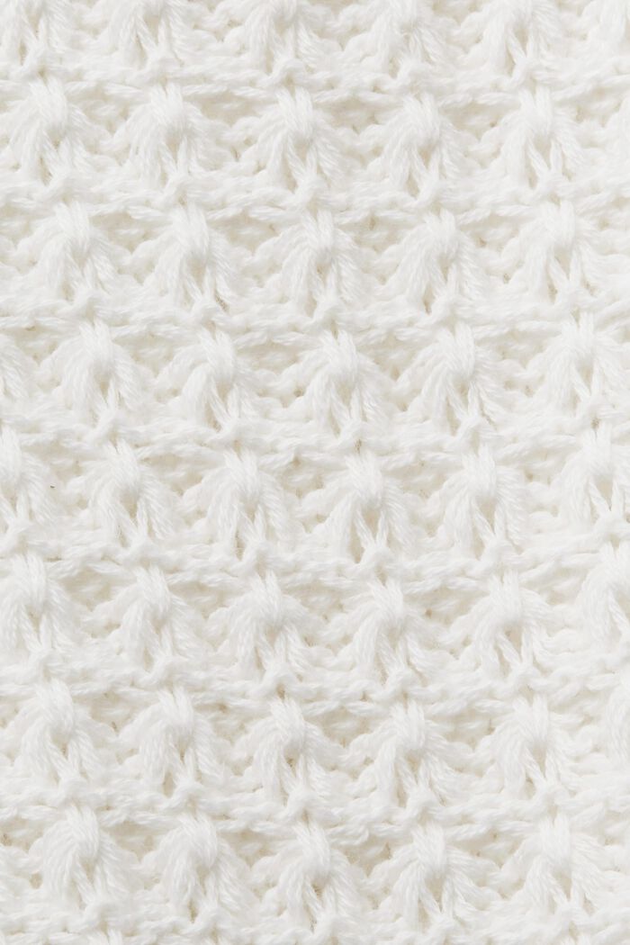 Loose knit slipover, OFF WHITE, detail image number 5