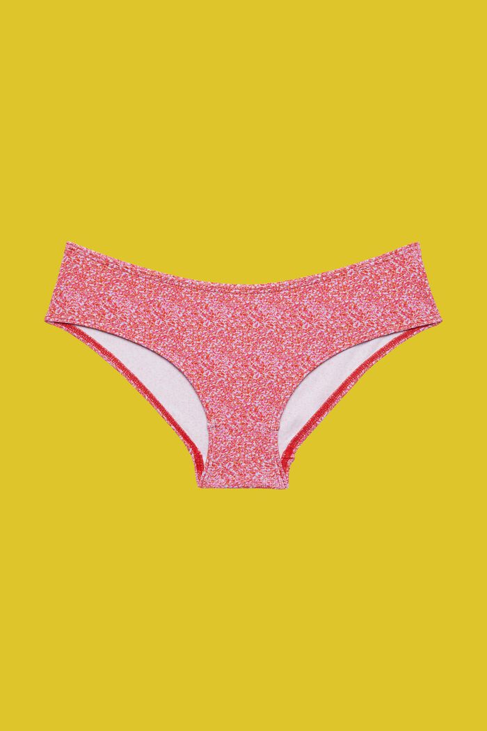 Hipster-style bikini bottoms with all-over print, PINK, detail image number 4