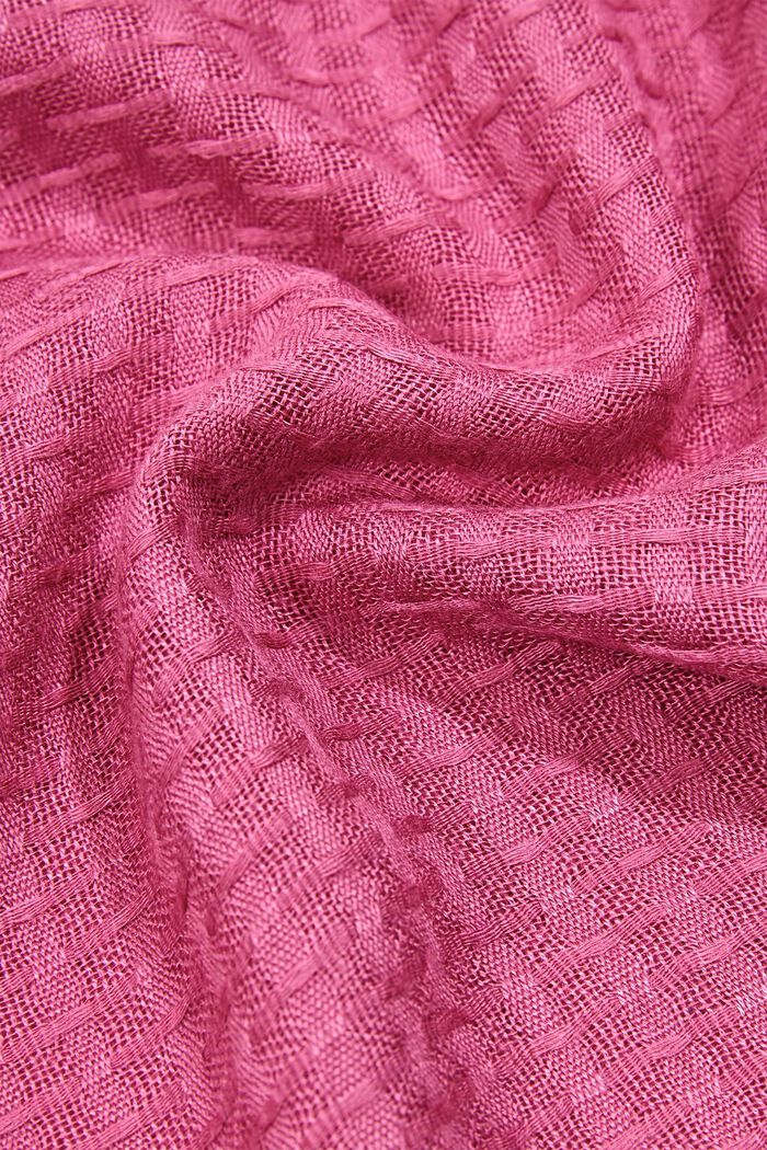 Scarf made of LENZING™ ECOVERO™, PINK, detail image number 2