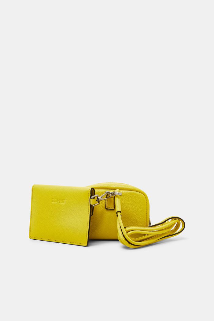Mini Pouch Bag, YELLOW, detail image number 2