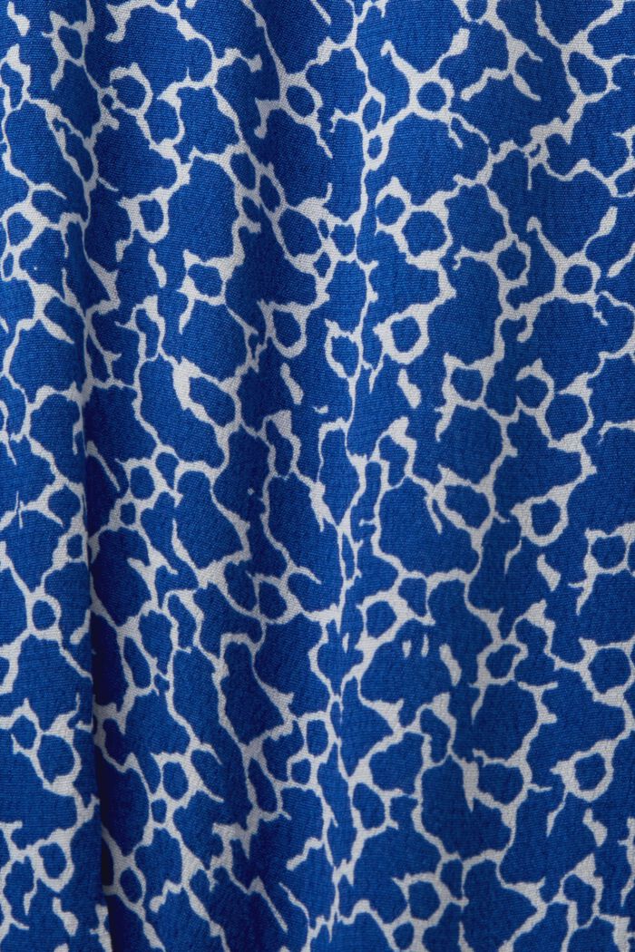 Midi dress with all-over floral print, INK, detail image number 6